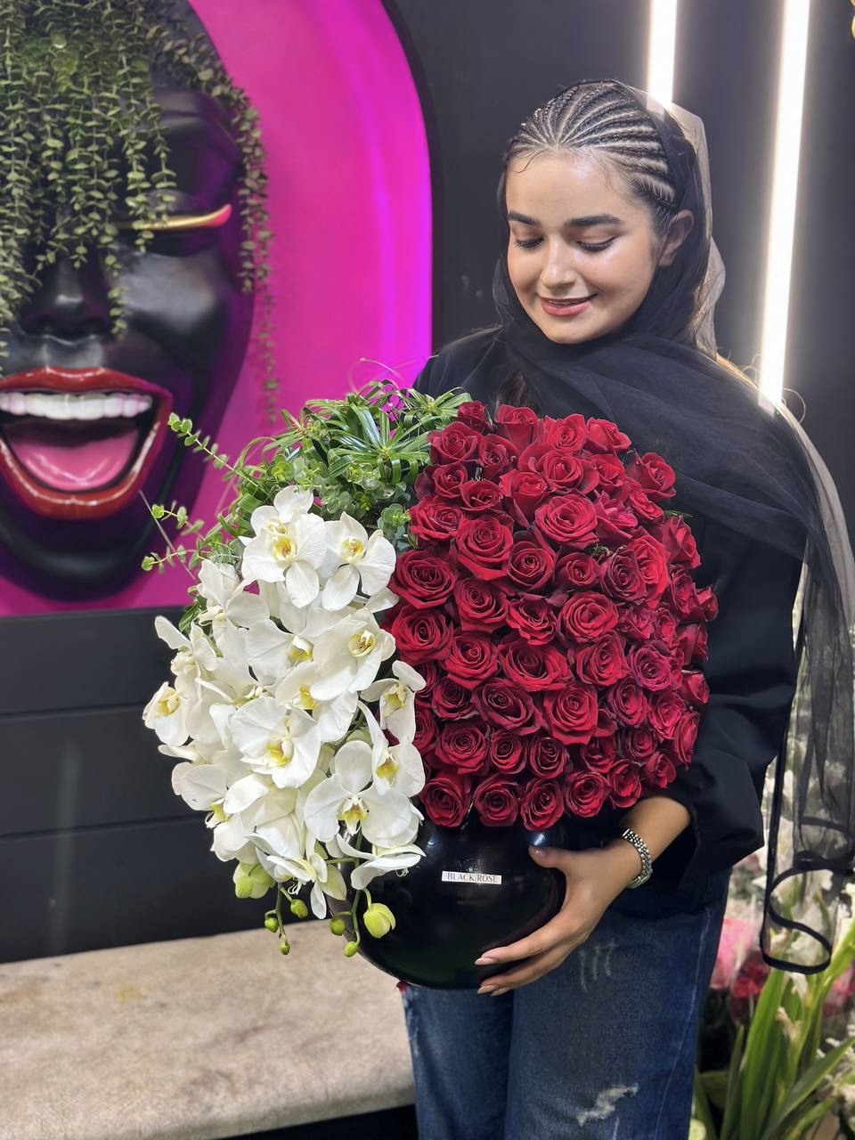 دسته‌گل عروس مینیمال